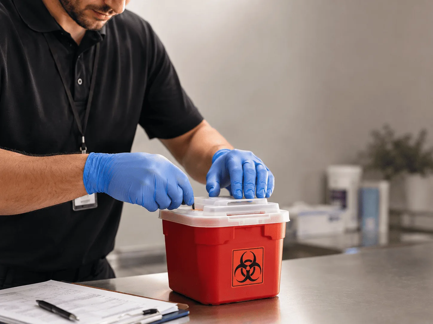 Why choose Sharps Waste Disposal in Hinkle, KY